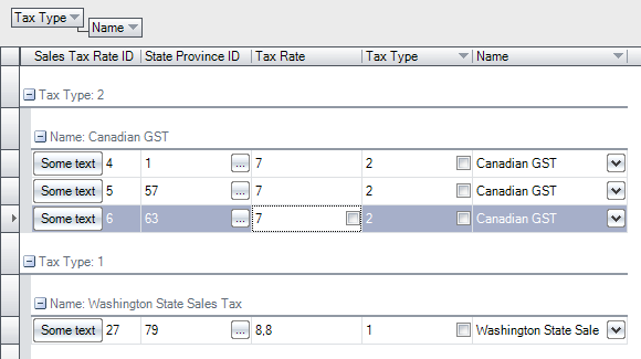 .NET Elegant Grid: Office 2007 Black theme