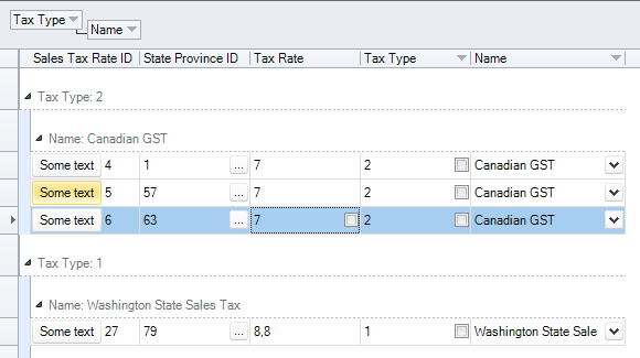 .NET Elegant Grid: Office 2010 Silver theme