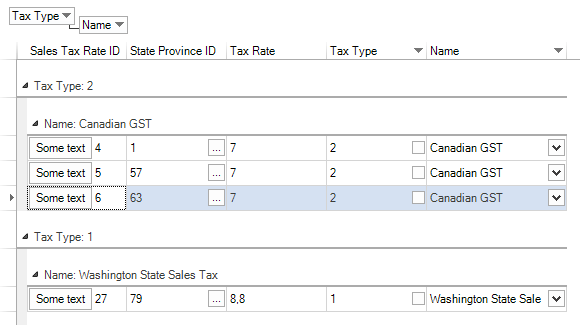 .NET Elegant Grid: Office 2013 AzureWhite theme