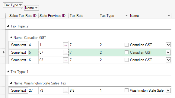 .NET Elegant Grid: Office 2013 GreenLightGrey theme