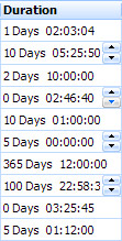 Duration grid cell