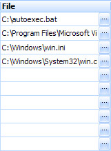 File Path grid cell