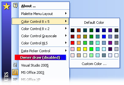 8x5 color picker menu