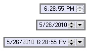 MFC Prof-UIS Date and Time Picker: Available Display Modes