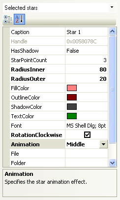 MFC Prof-UIS Property Grid: Alphabetical Mode