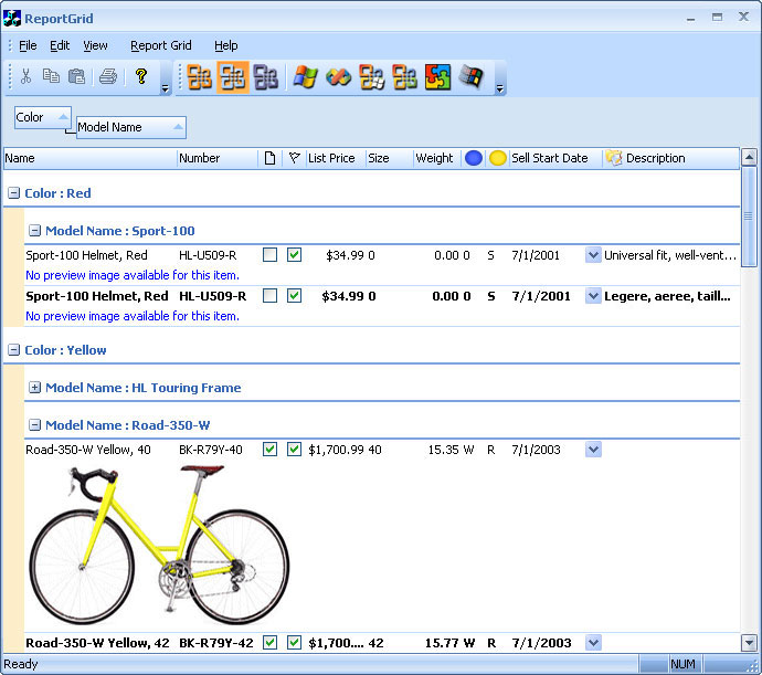 Prof-UIS data grid control