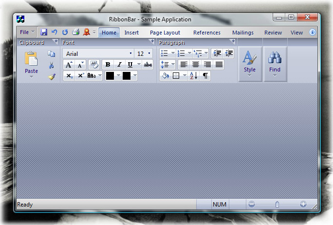 Ribbon Bar: R1 theme on Windows Vista