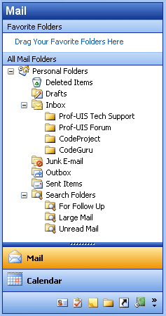 Prof-UIS Page Navigator (Office 2003 theme)